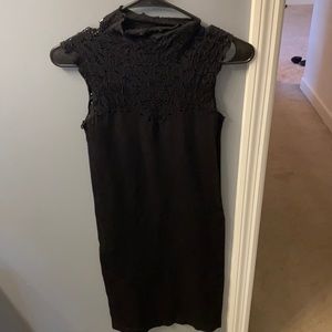 Small black mid dress